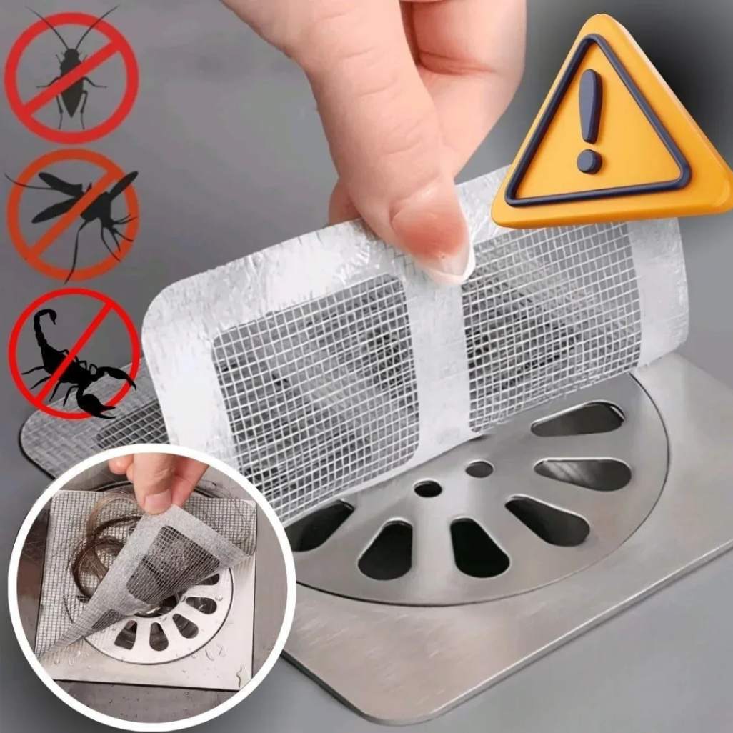 Kit Protetor de Ralo Descartável Adesivo