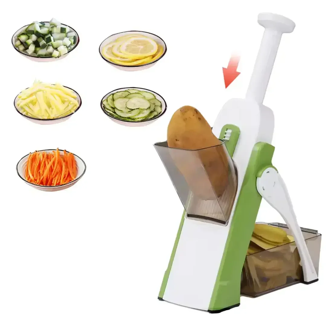 Cortador Mandoline Multifuncional 5 Funções