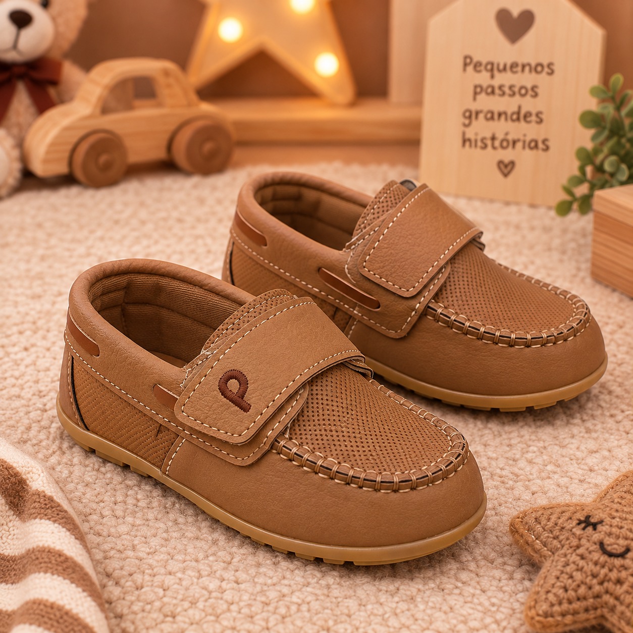 Mocassim Social Pitico Raul Palha - Marrom (MCSPRPM)