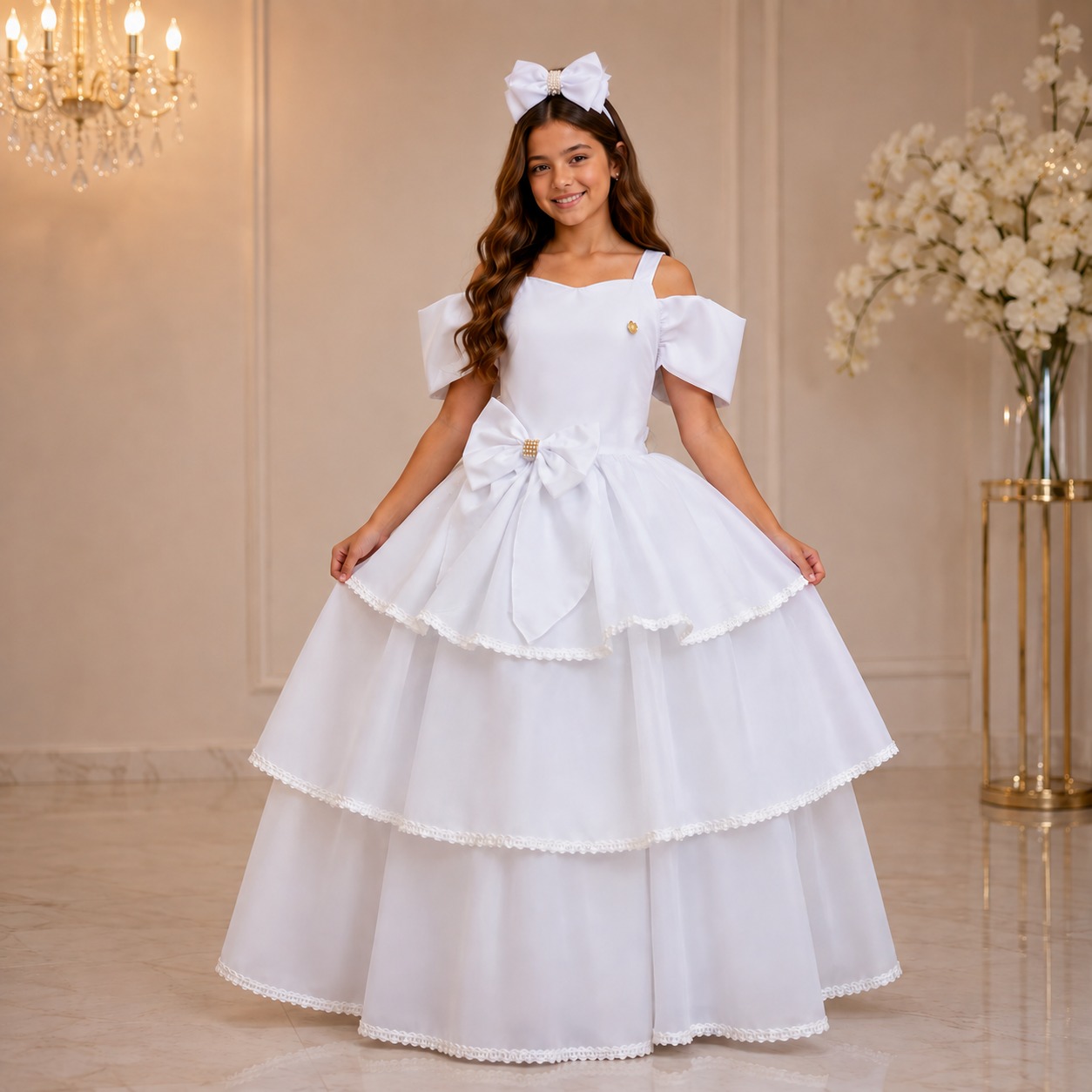 Vestido Banana Club Longo Safira Branco (VESTBNCLBLNGSFRBRN)